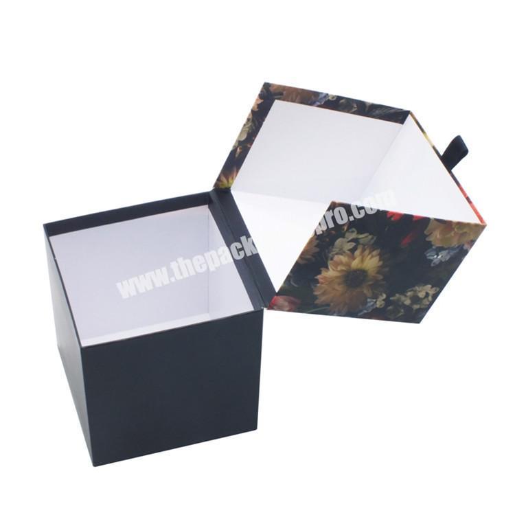 Customize  kraft souvenir  stylish wedding elegant packaging box