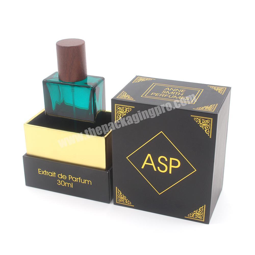 Cardboard luxury perfume paper boxes for arabic oud oil packaging