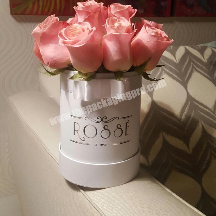 Wholesale Luxury Preserved Roses Cardboard Flowerbox