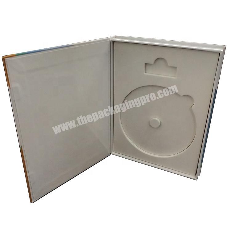 Eco-Friendly cd paper box packaging dvd storage from China manufacturer