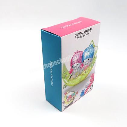 Full Color Printing Crystal Puzzle For 3-9 Years Kid's Toy Packaging Box