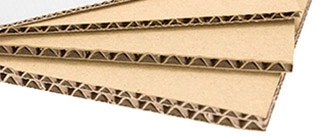 corrugated cardboard